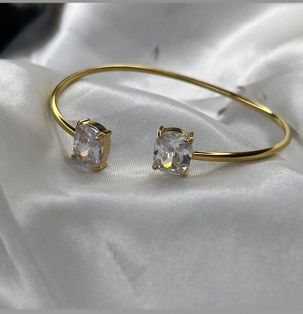 Jonc à strass doré