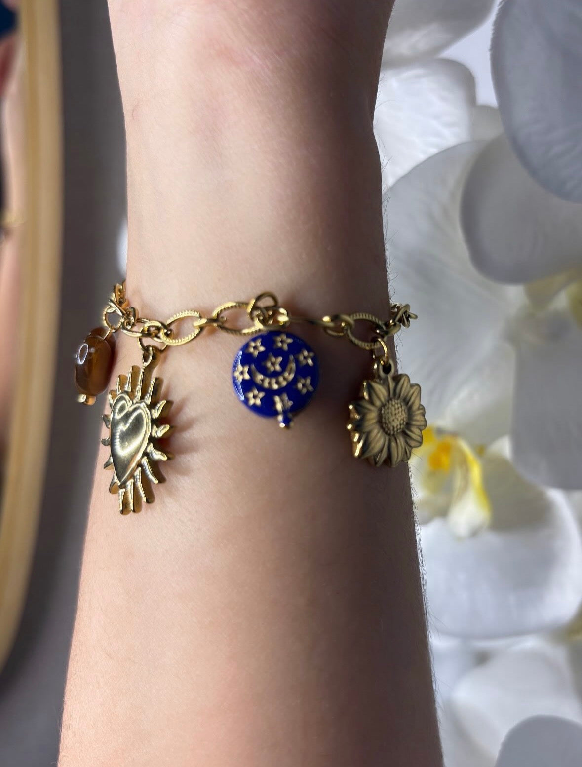 Bracelet breloque ajustable