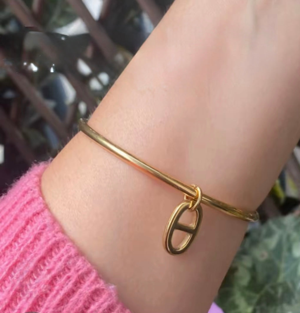 Bracelet maille marine