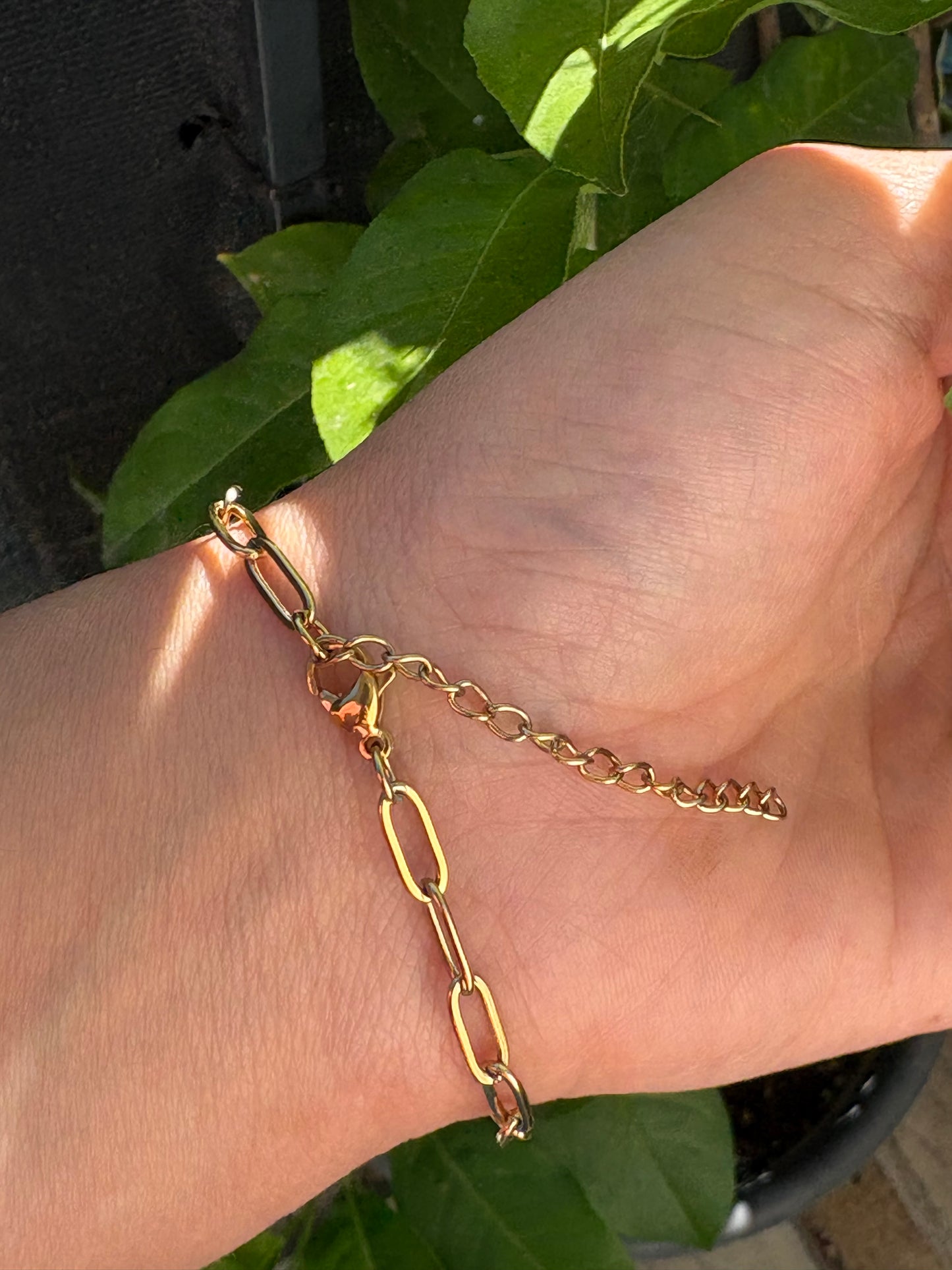 Bracelet maille marine doré