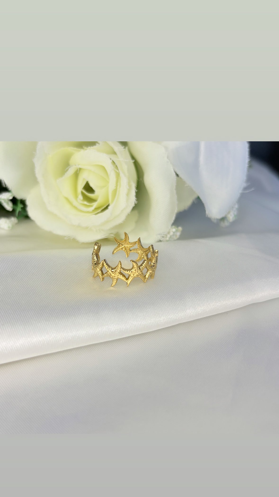 Bague étoile de mer