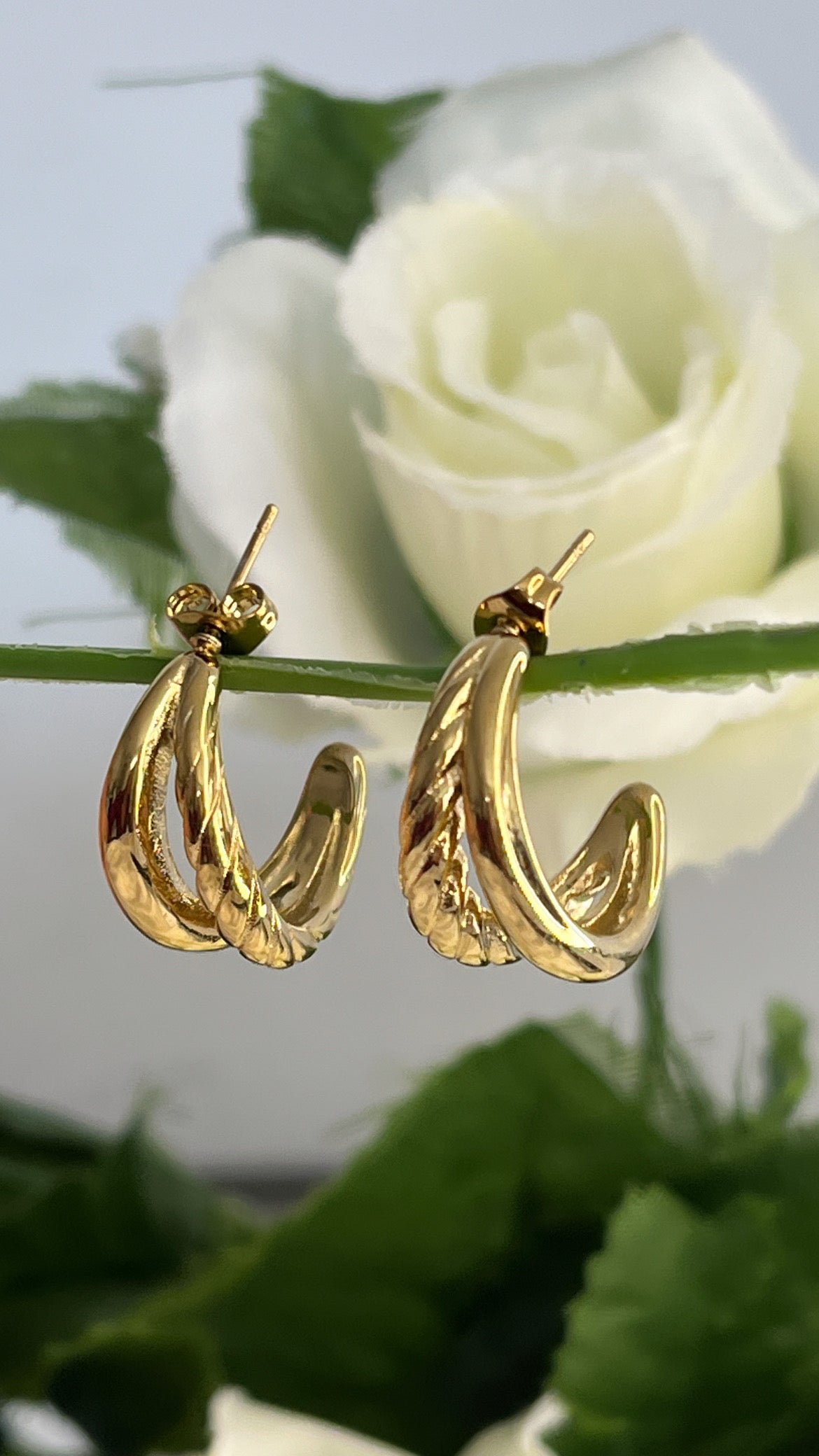 Boucles d’oreilles créoles