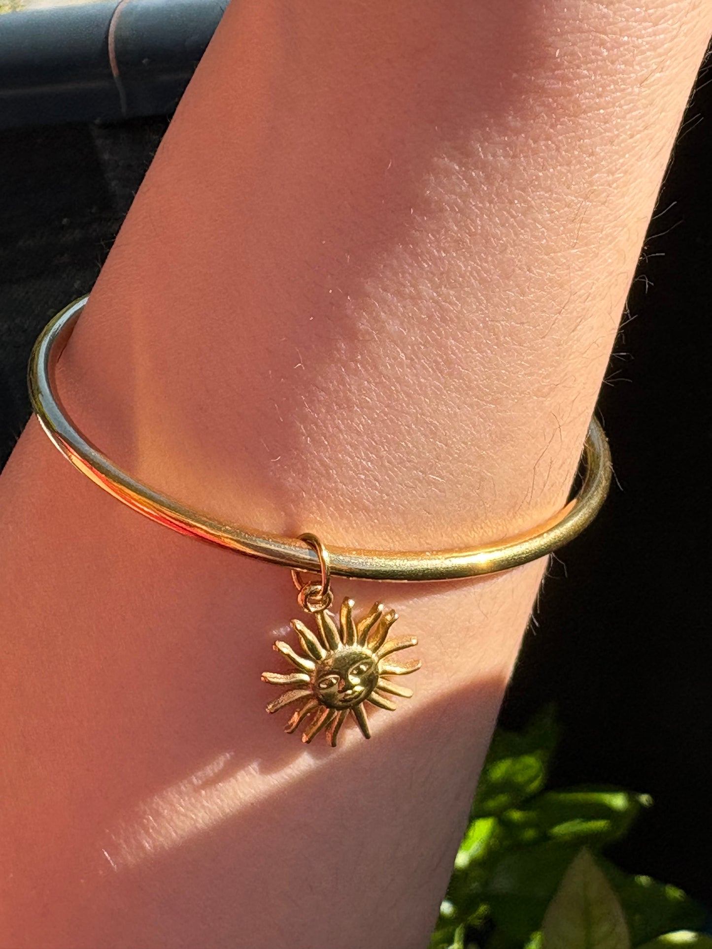 Bracelet type jonc soleil