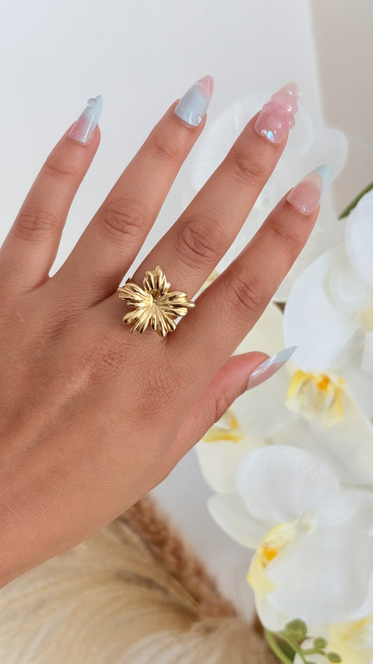 Bague Océane doré