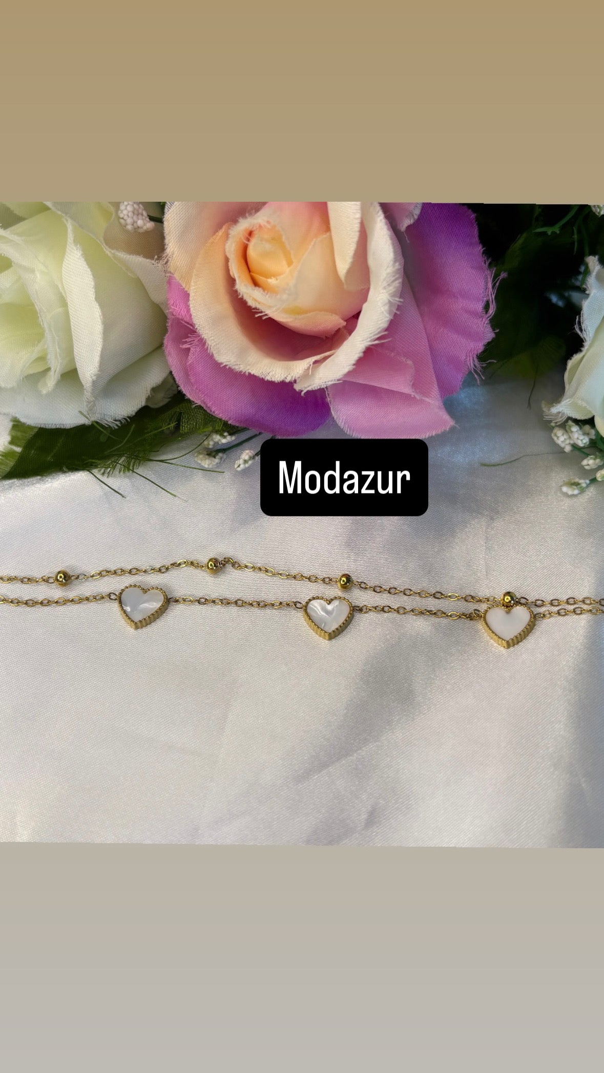 Bracelet nacré double