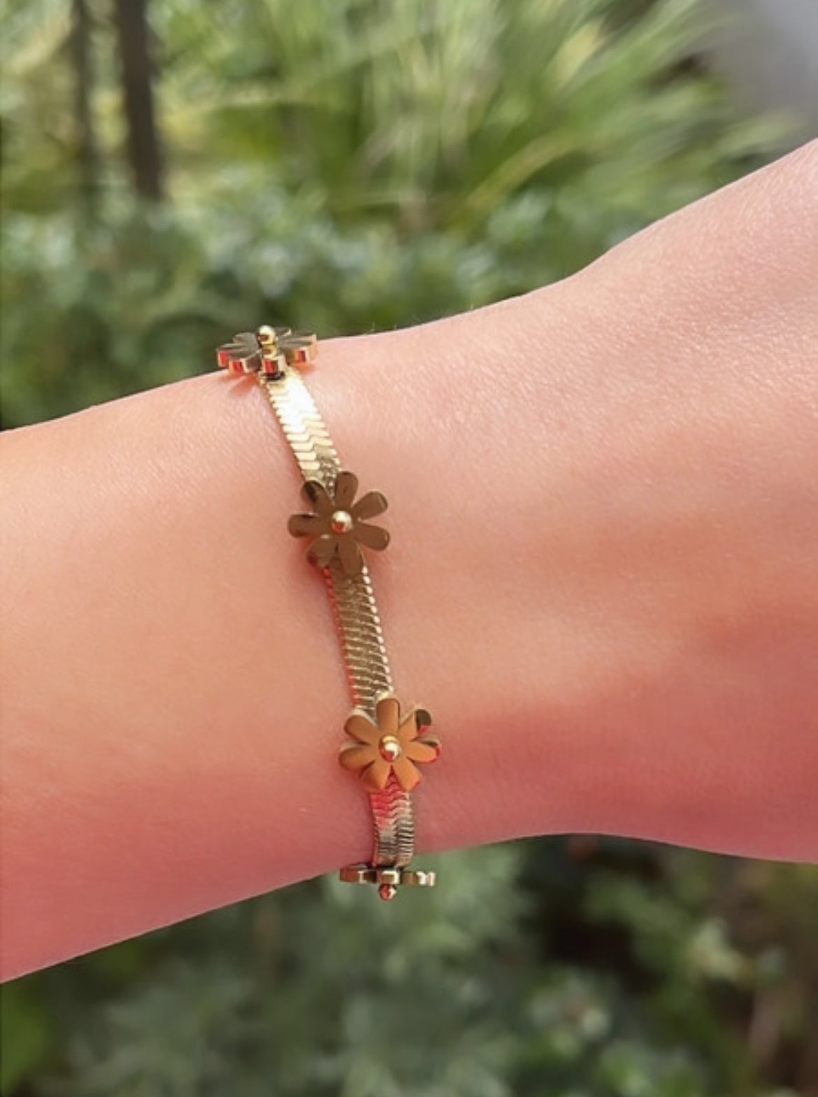 Bracelet marguerite