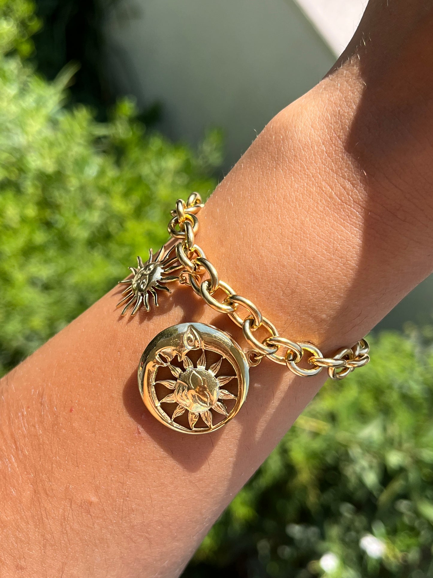 Bracelet sun doré