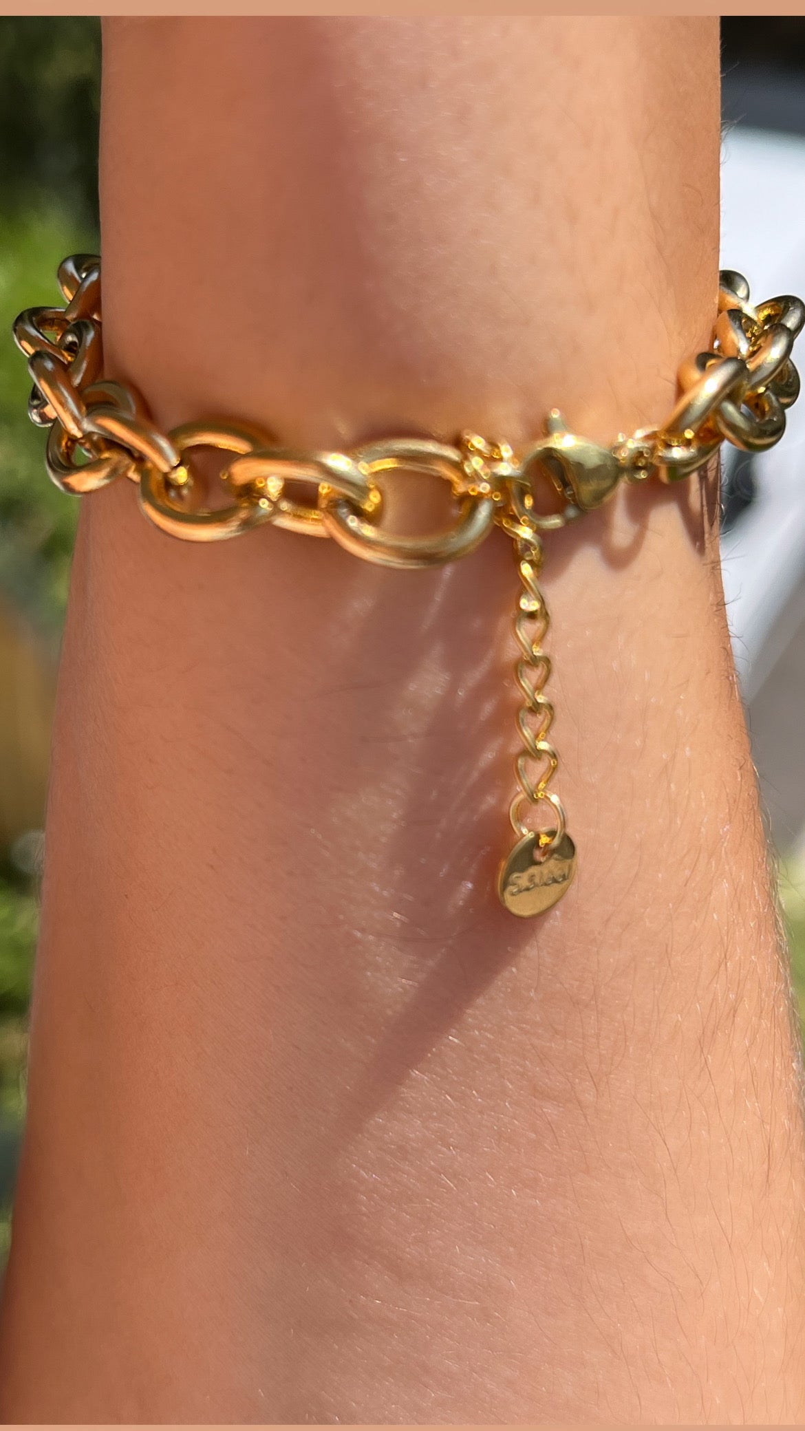 Bracelet sun doré