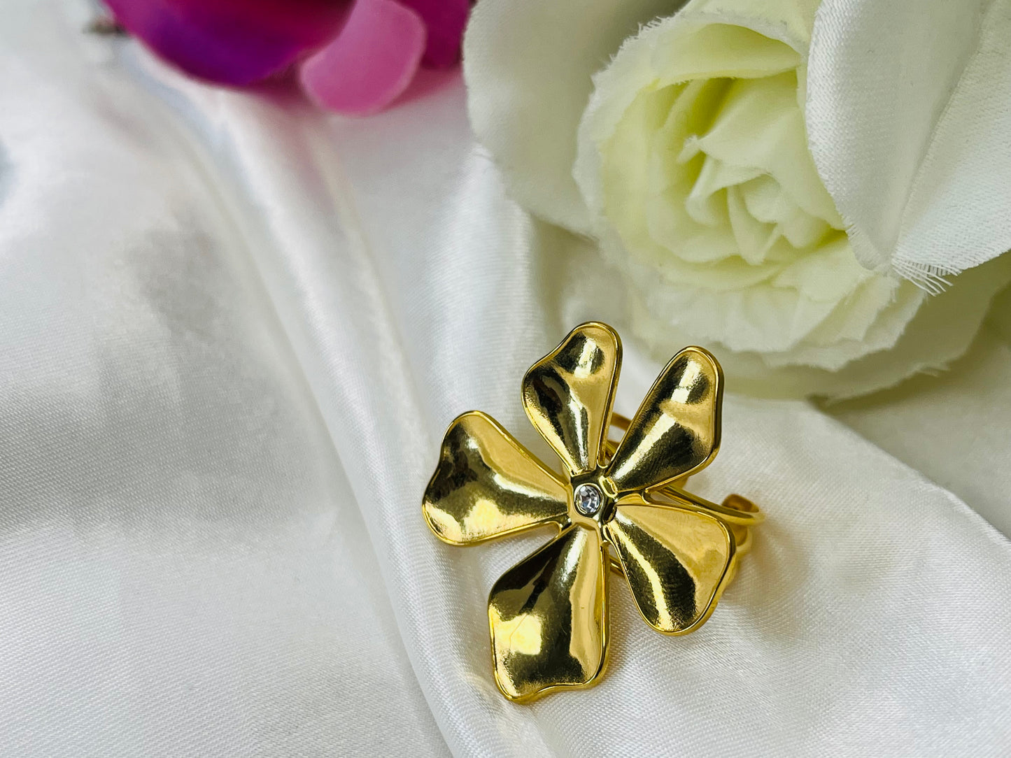 Bague fleur