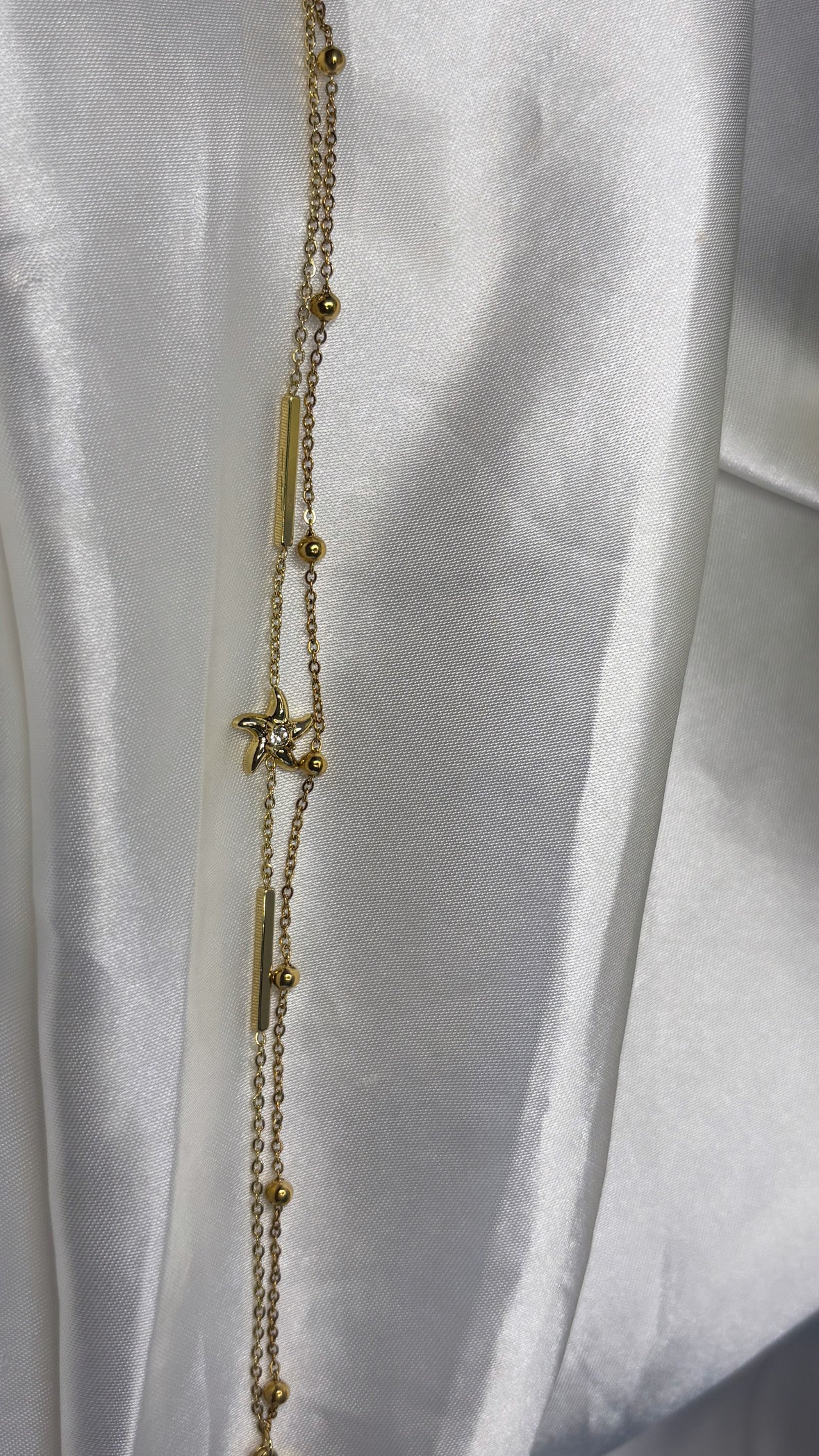 Bracelet étoile de mer doré