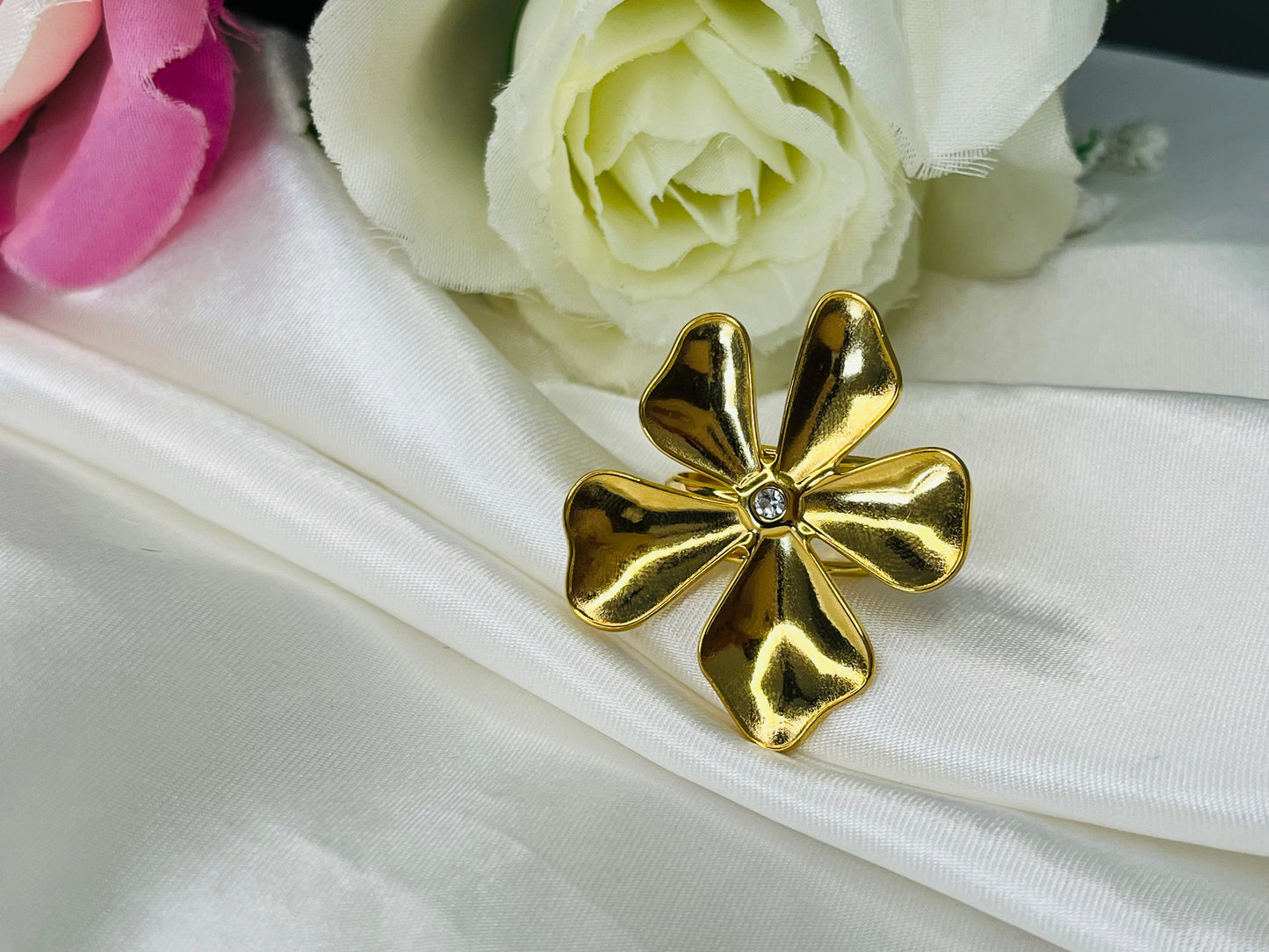 Bague fleur